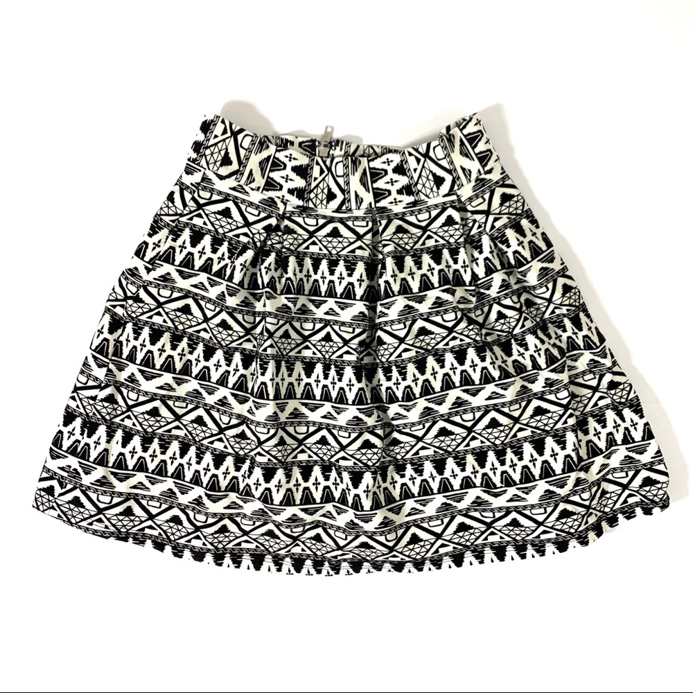 Forever 21 Mini Circle Skirt Tribal Pattern XS - Picture 1 of 4